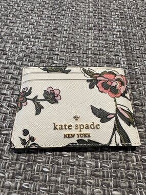 Kate spade Madison floral card holder